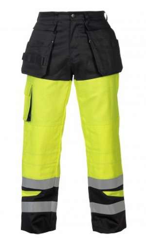 Hydrowear Trouser Multi CVC FR AST Hi-Vis Mallorca Yellow